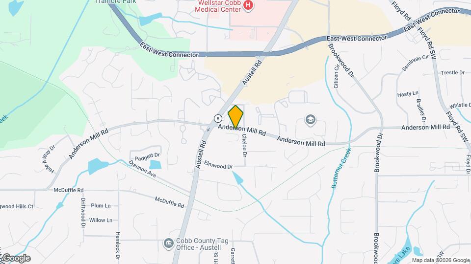 1802 Orange Grove Pl Map and Location Details