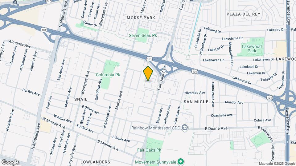 787 N Fair Oaks Ave Map and Location Details