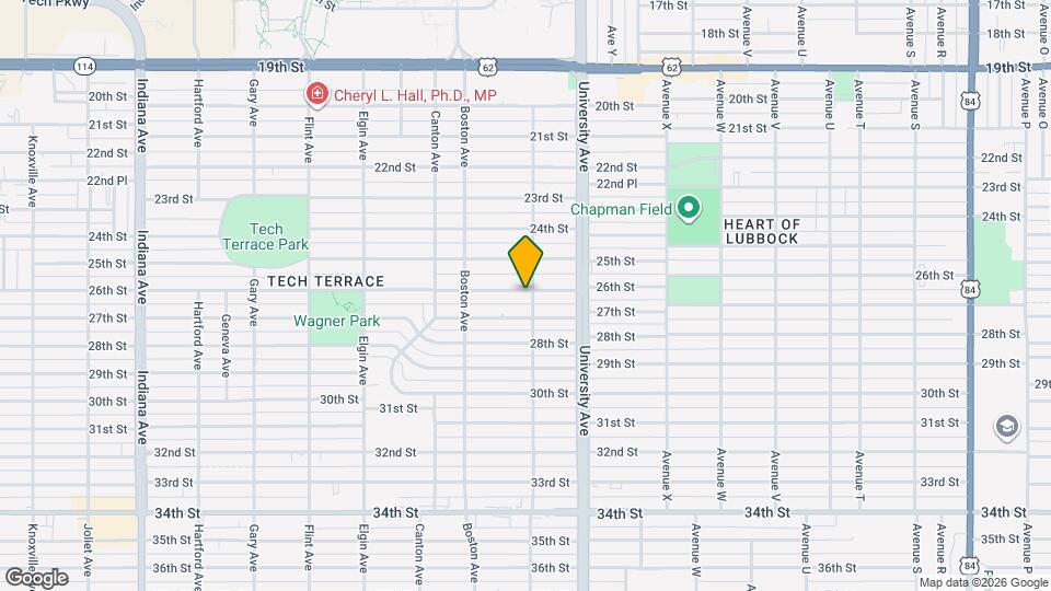 2603 26th St Map and Location Details