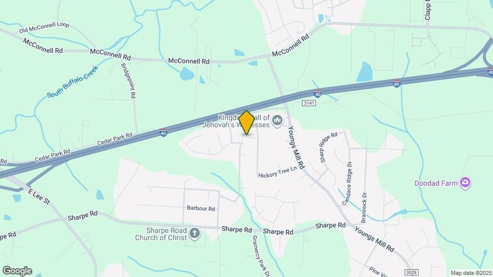 3904 Edgewood Terrace Rd Mapa y Detalles de la Ubicación