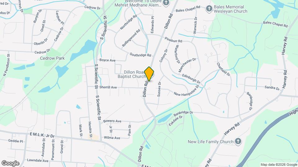 3134 Dillon Rd Map and Location Details