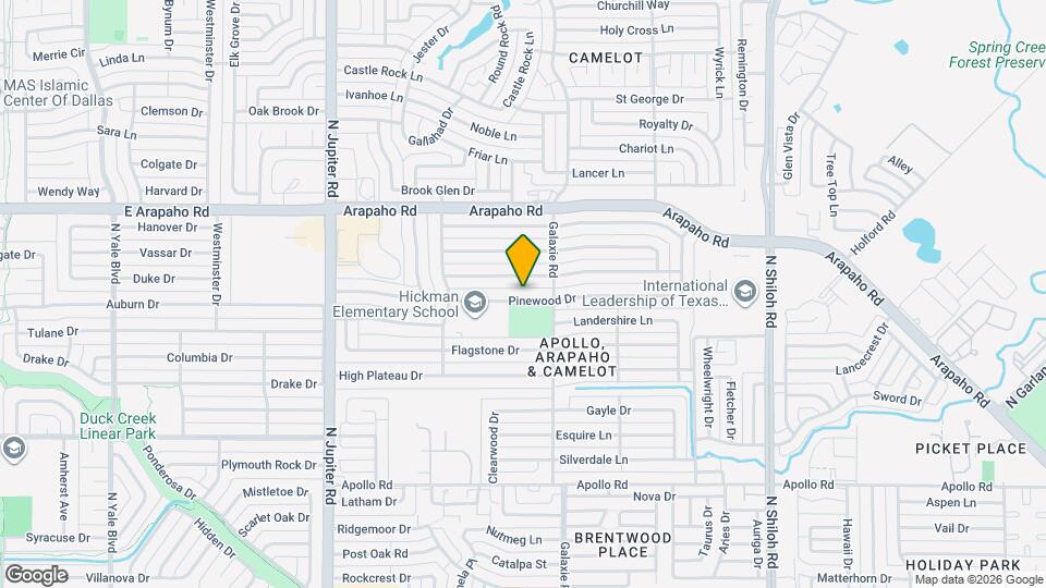 3021 Pinewood Dr Map and Location Details