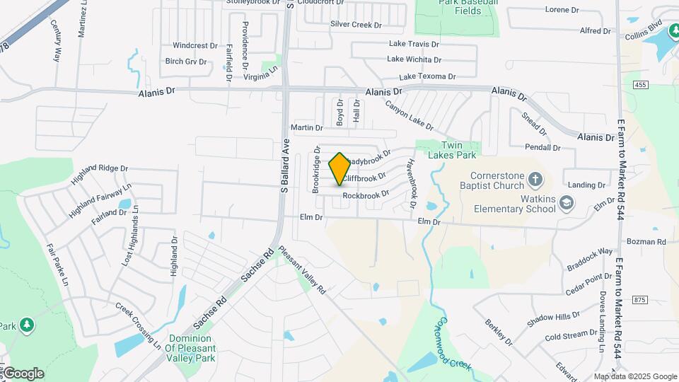 113 Rockbrook Dr Map and Location Details