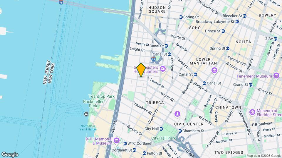 20 Harrison St Mapa y Detalles de la Ubicación