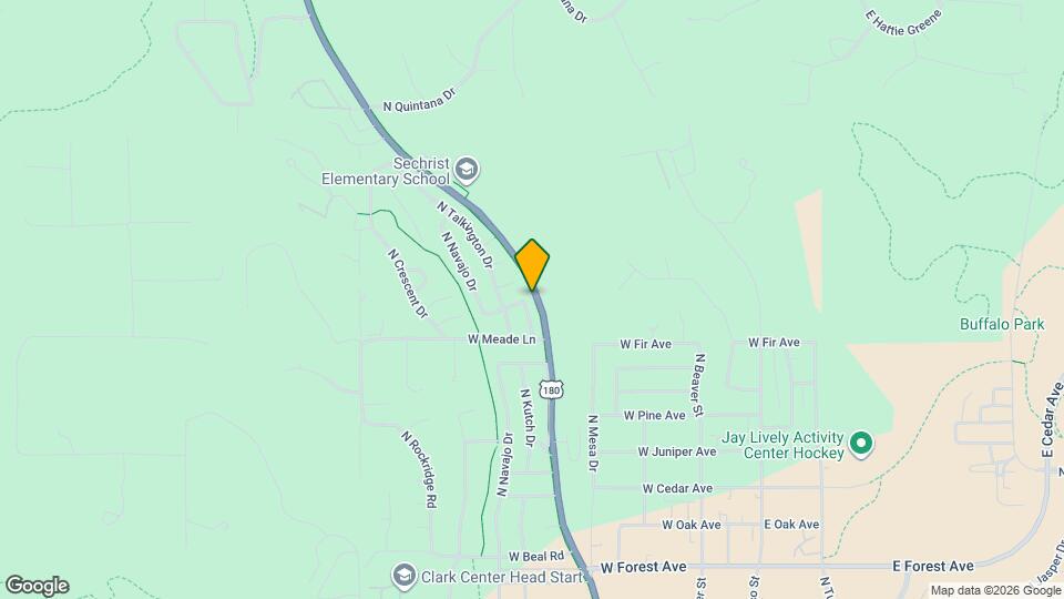 1928 N Lynn Dr Map and Location Details