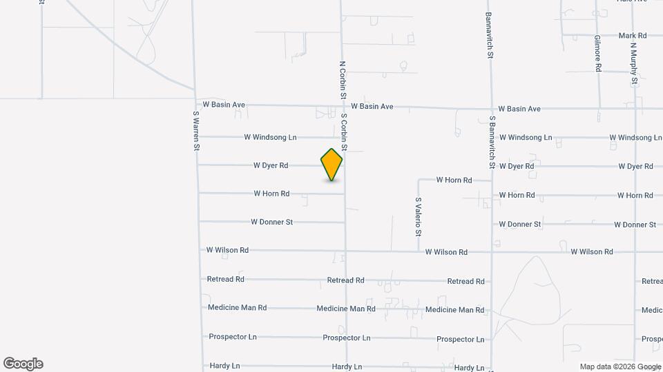 4550 W Horn Rd Mapa y Detalles de la Ubicación