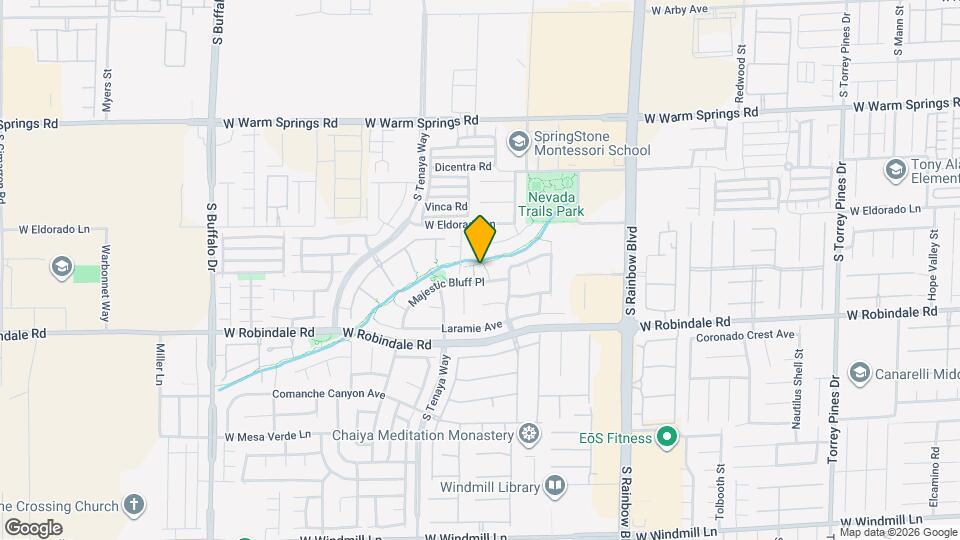 7585 Cactus Peak Ct Map and Location Details