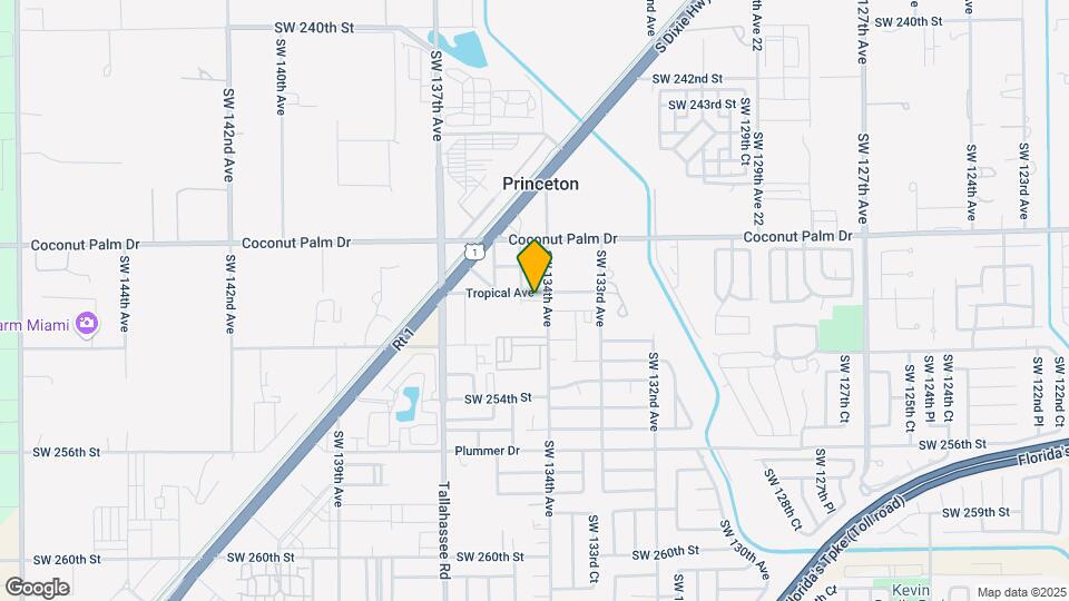 25050 SW 134th Ave Map and Location Details