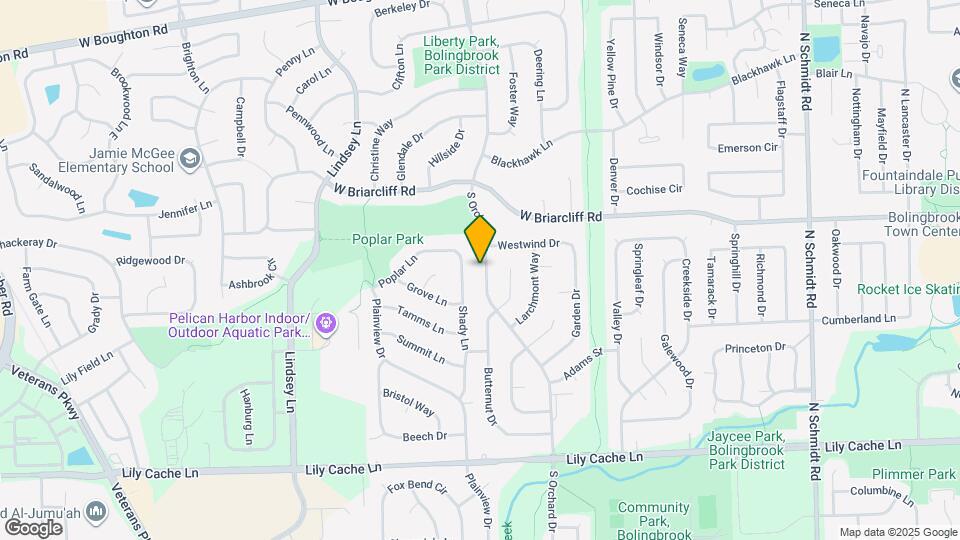 125 S Orchard Dr Map and Location Details