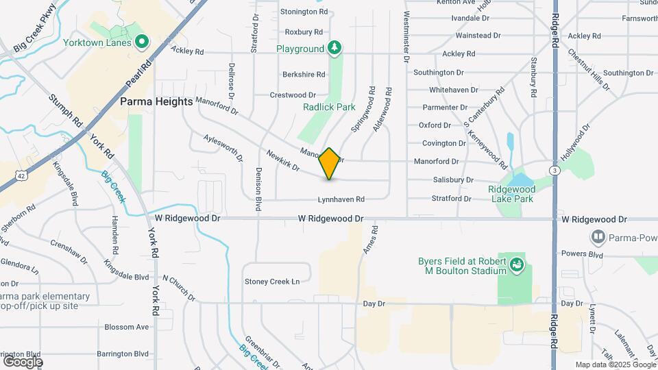 9131 Newkirk Dr Map and Location Details