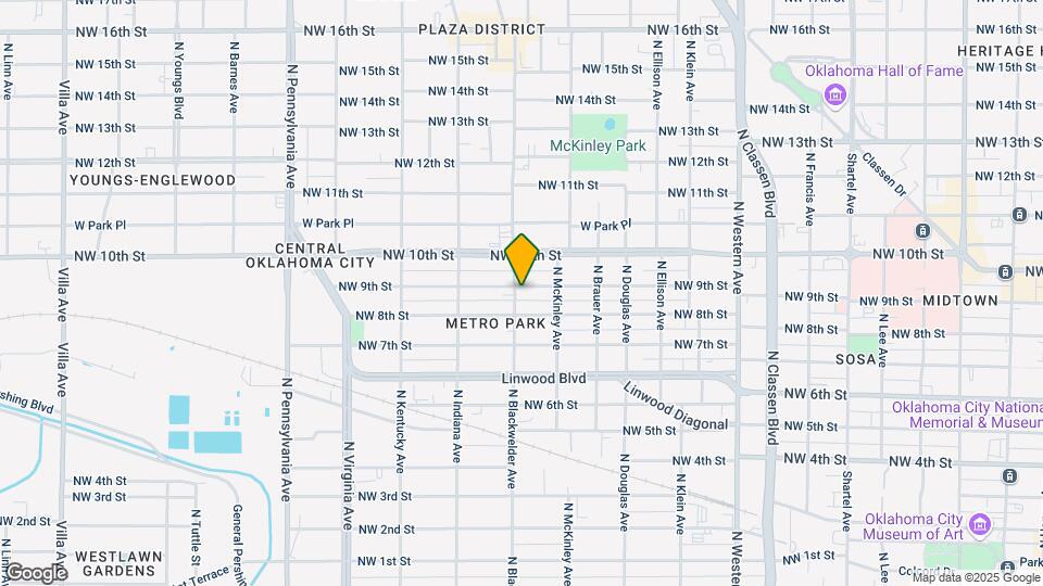 1628 NW 9th St Map and Location Details