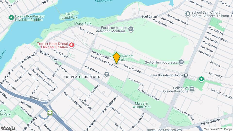 11819-11821 Du Bois-De-Boulogne Av Map and Location Details