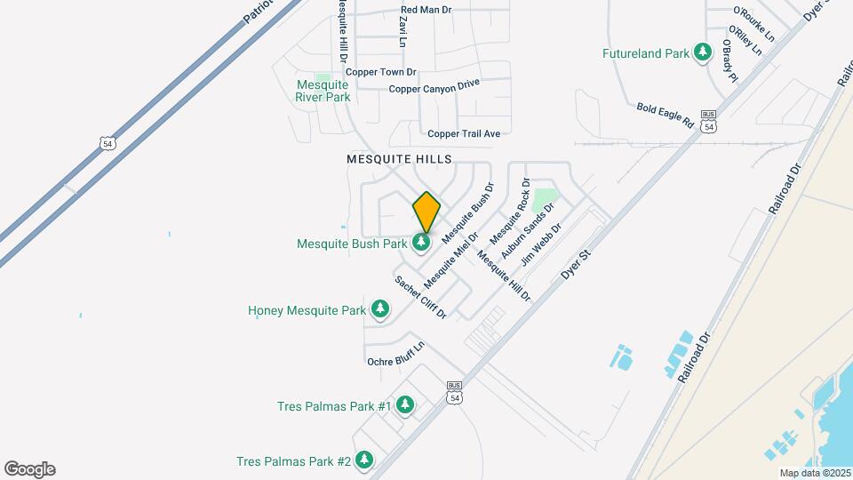 11828 Mesquite Lake Ln Map and Location Details