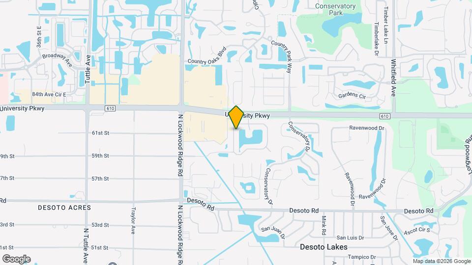 3806 Parkridge Cir Map and Location Details