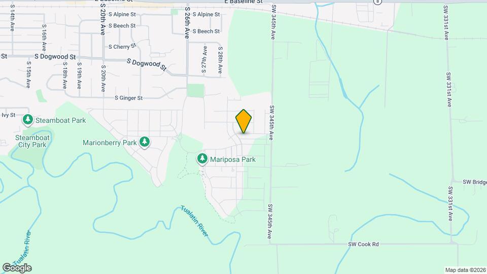 3021 S Jasper Dr Map and Location Details