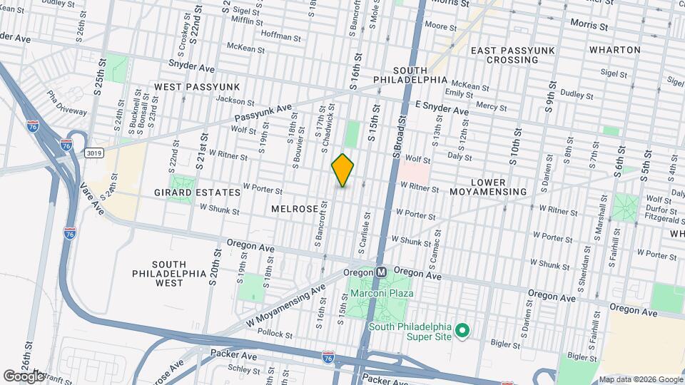 2436 S Mole St Map and Location Details
