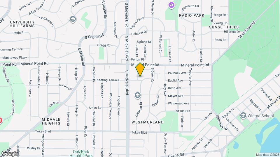 4322 Keating Ter Map and Location Details