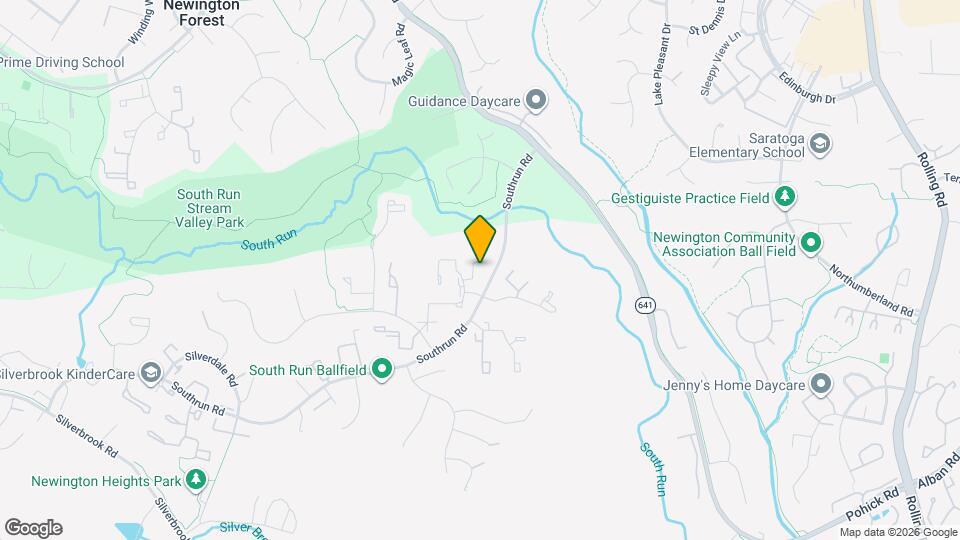 8315 Brookvale Ct Map and Location Details