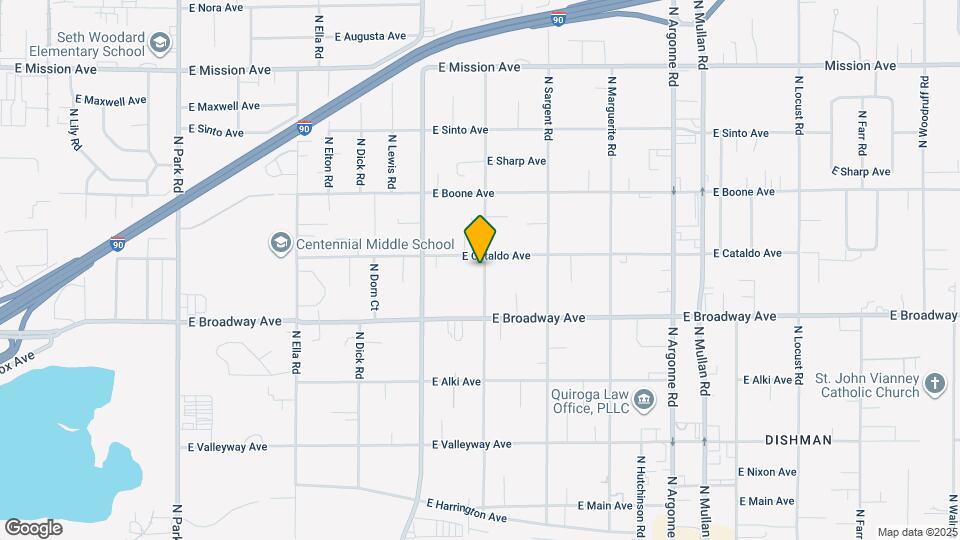 915 N Bessie Rd Map and Location Details