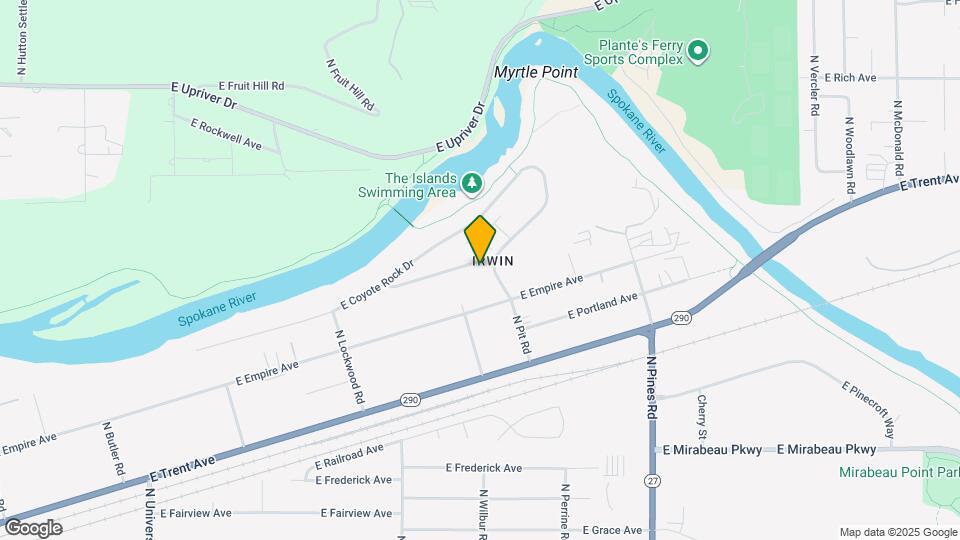 11822 E Rivercrest Dr Mapa y Detalles de la Ubicación