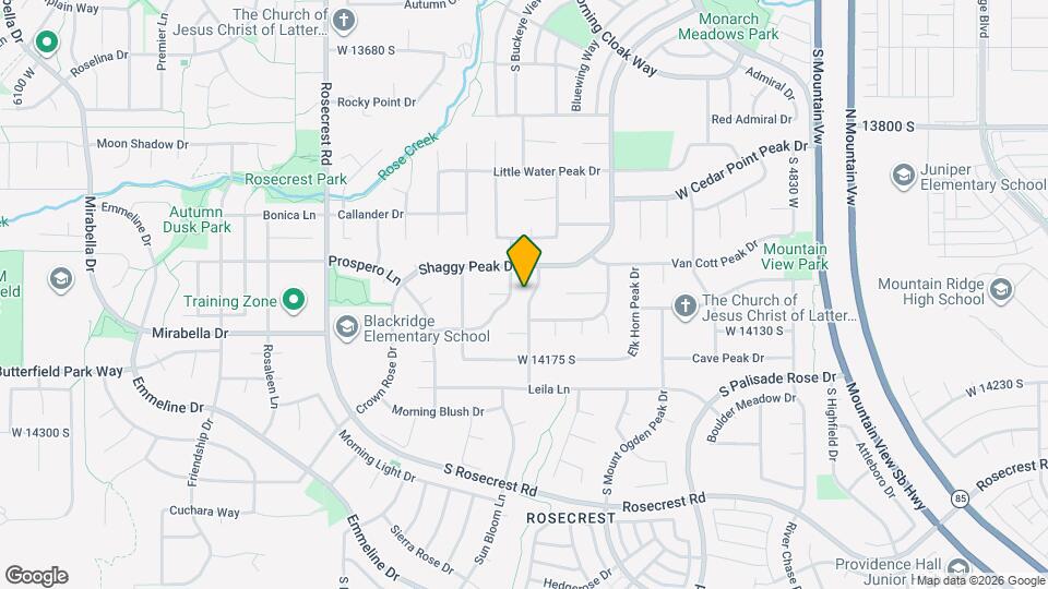 14072 Lewiston Peak Dr Map and Location Details