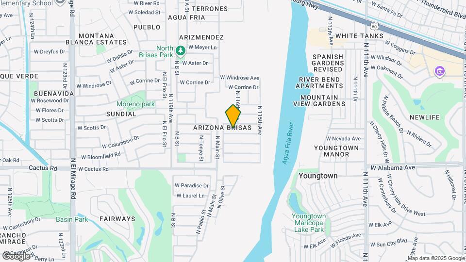 11610 W Columbine Dr Map and Location Details