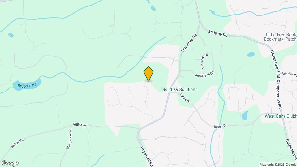 3595 Chastain Ct Map and Location Details