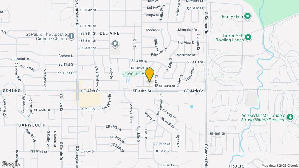 4329 Edinburg Way Map and Location Details