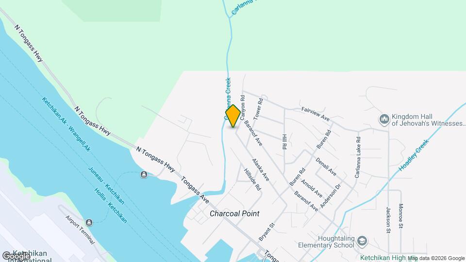 411 Canyon Rd Map and Location Details