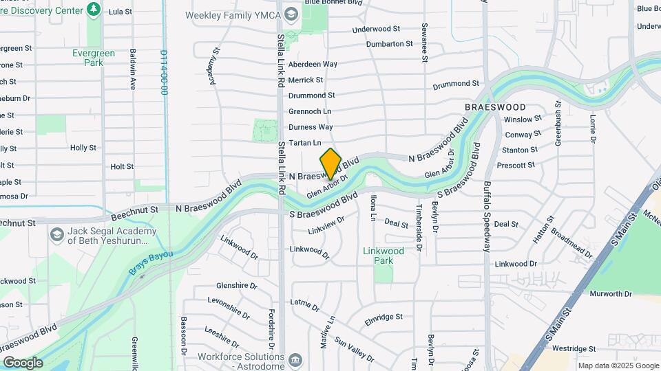 3834 Glen Arbor Dr, Unit 1A Map and Location Details