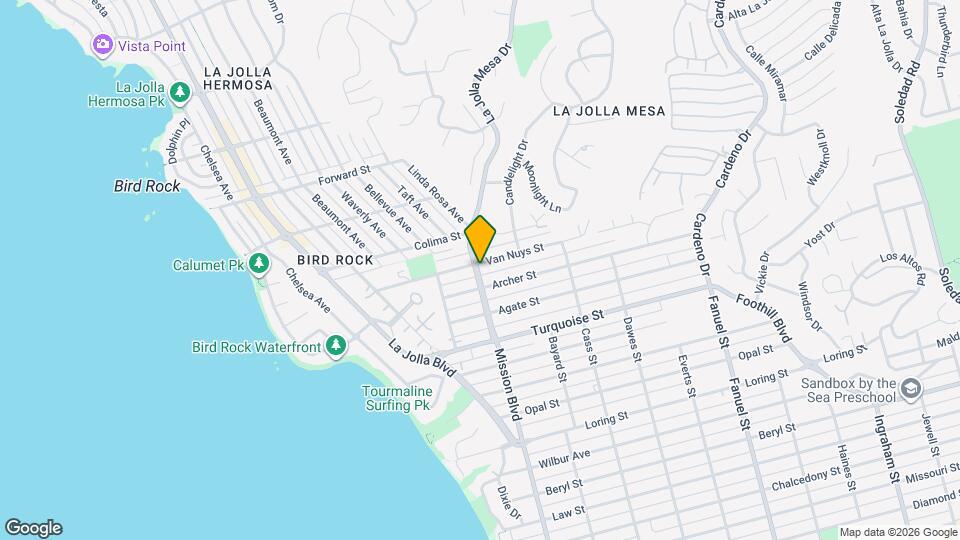 803 Van Nuys St Map and Location Details