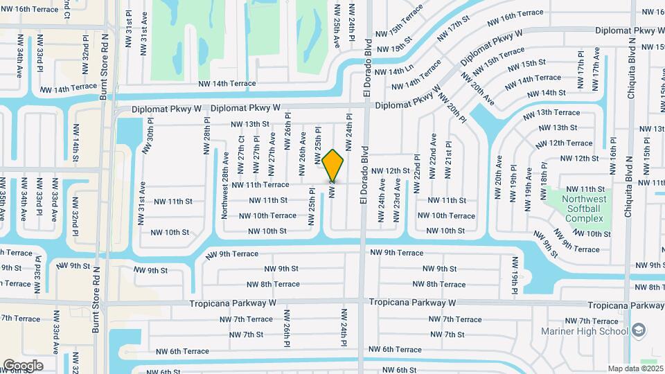 1111 NW 25th Ave Map and Location Details
