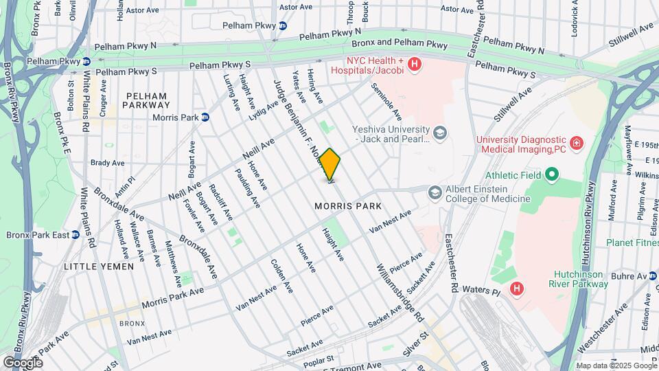 1841 Williamsbridge Rd Map and Location Details