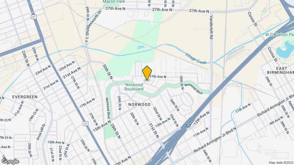 1541 33rd St Mapa y Detalles de la Ubicación