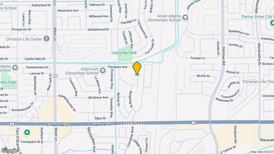 8413 Neubourg Dr Map and Location Details