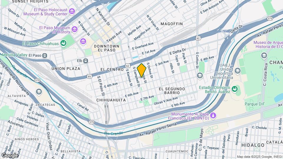 607 S Florence St Map and Location Details