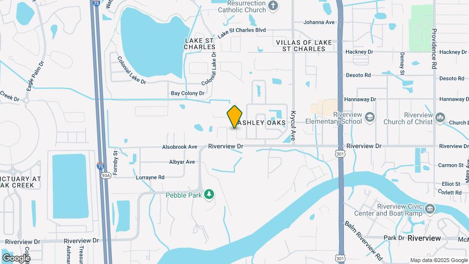 10452 Ashley Oaks Dr Mapa y Detalles de la Ubicación