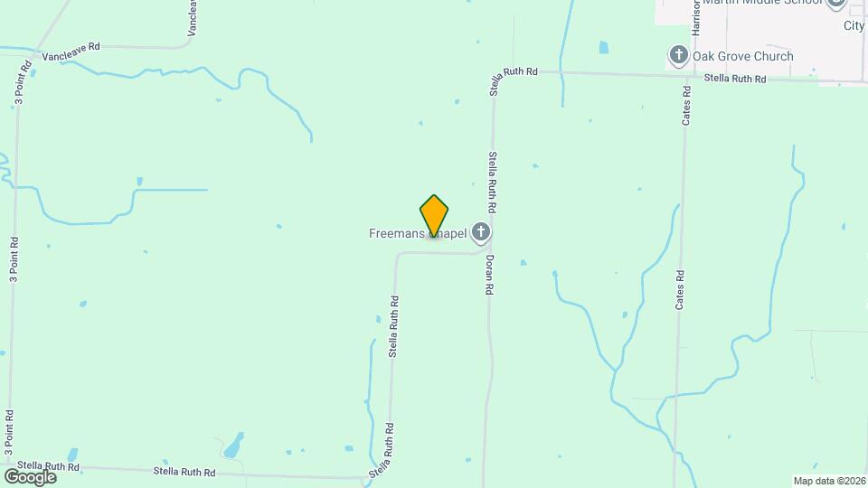 3400 Stella Ruth Rd Map and Location Details