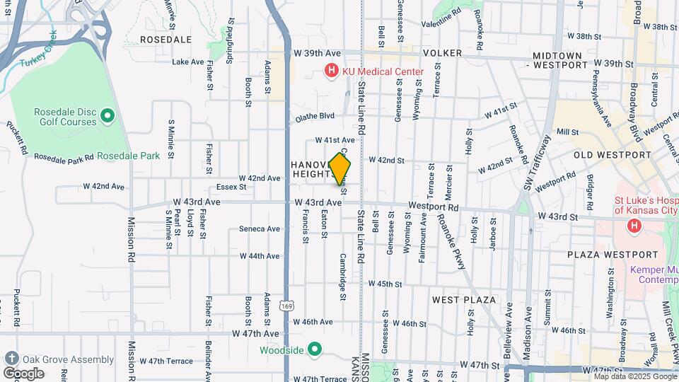 4204 Cambridge St Map and Location Details