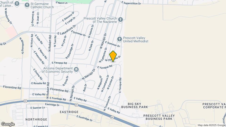 8872 E Yavapai Rd Map and Location Details