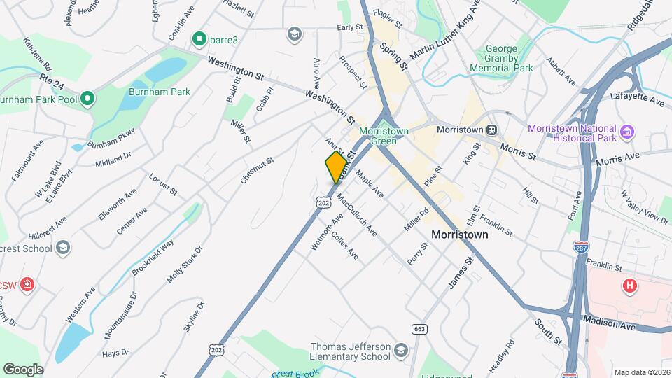 4 Macculloch Ave, Unit 5 Map and Location Details