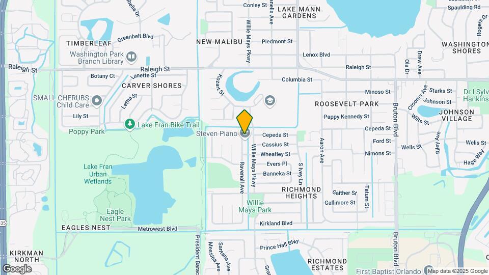 1621 Ravenall Ave Map and Location Details