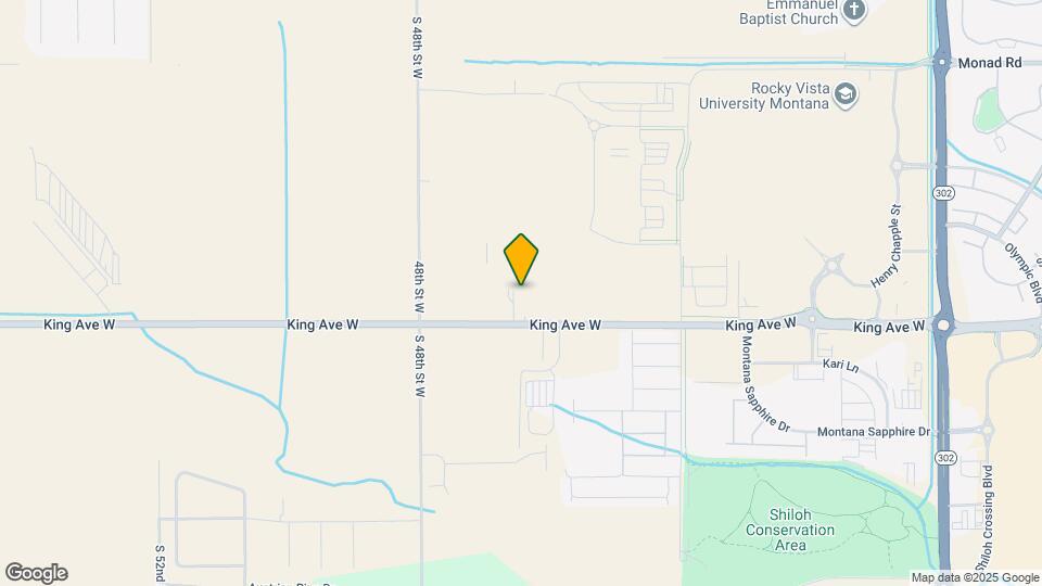 4623 King Ave W Map and Location Details