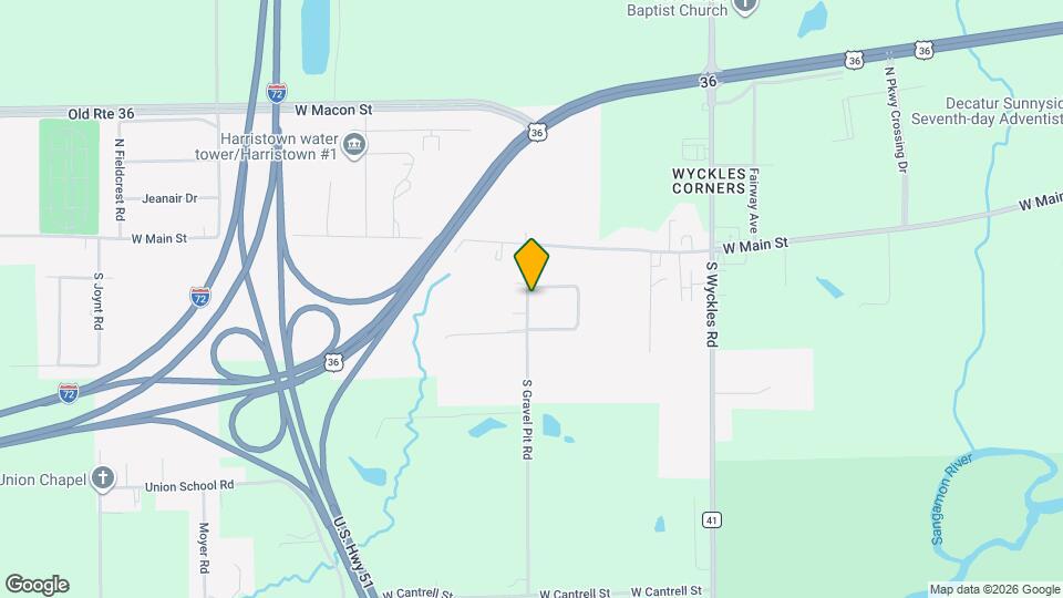 242 S Gravel Pit Rd Map and Location Details