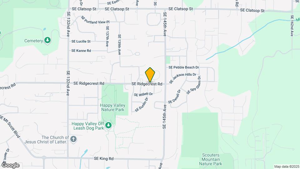 14322 SE Ridgecrest Rd Map and Location Details