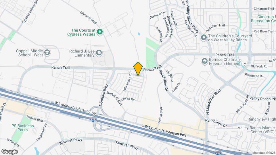 1938 Loma Alta Dr Map and Location Details