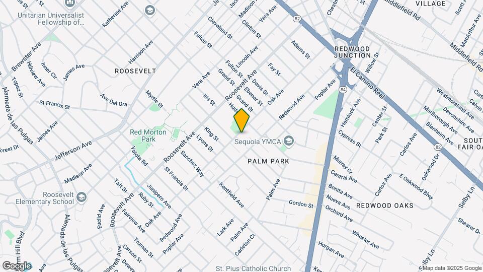 883-887 Oak Ave Mapa y Detalles de la Ubicación