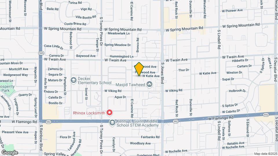 6253 W Katie Ave Map and Location Details