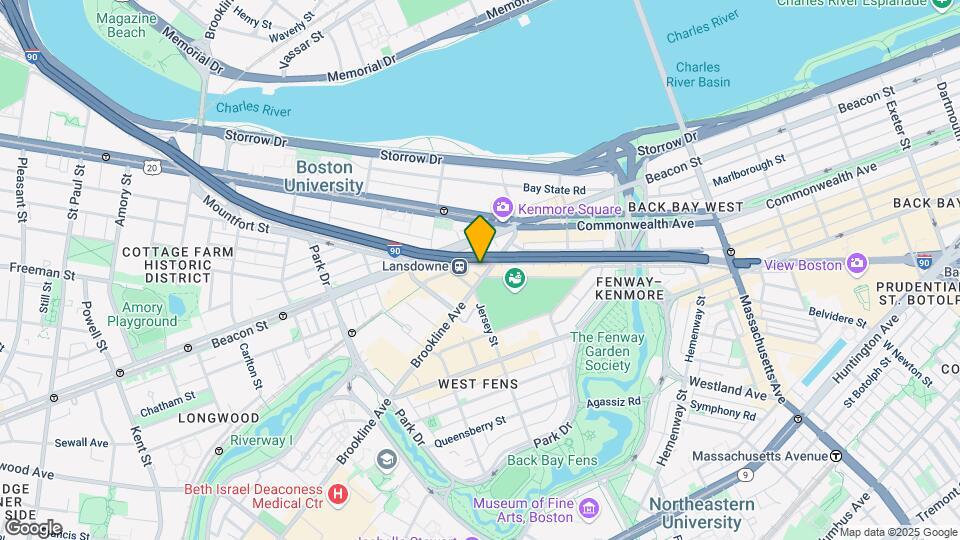 51 Brookline Ave Mapa y Detalles de la Ubicación