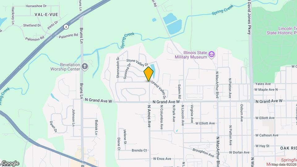 13 Grand Valley Dr Map and Location Details
